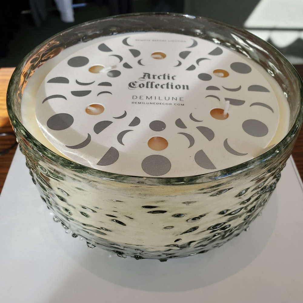 DEMILUNE CANDLE ARCTIC COLLECTION